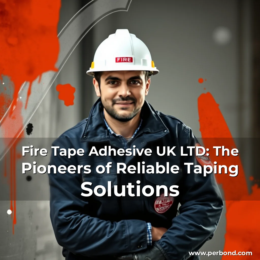 Read more about the article Fire Tape Adhesive UK LTD: The Pioneers of Reliable Taping Solutions