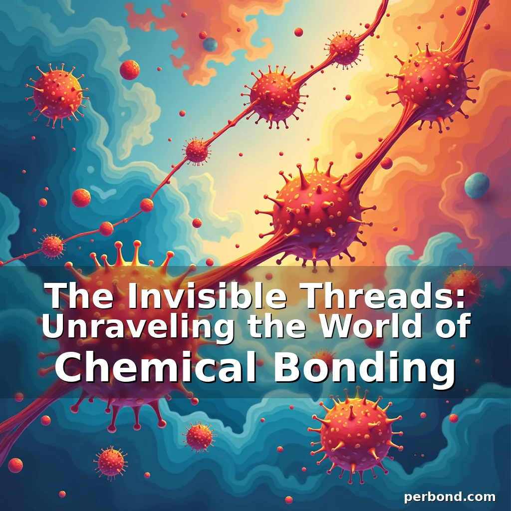 Read more about the article The Invisible Threads: Unraveling the World of Chemical Bonding