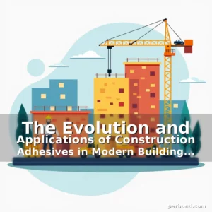 Read more about the article The Evolution and Applications of Construction Adhesives in Modern Building Practices
