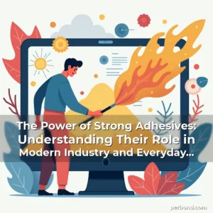Read more about the article The Power of Strong Adhesives: Understanding Their Role in Modern Industry and Everyday Life