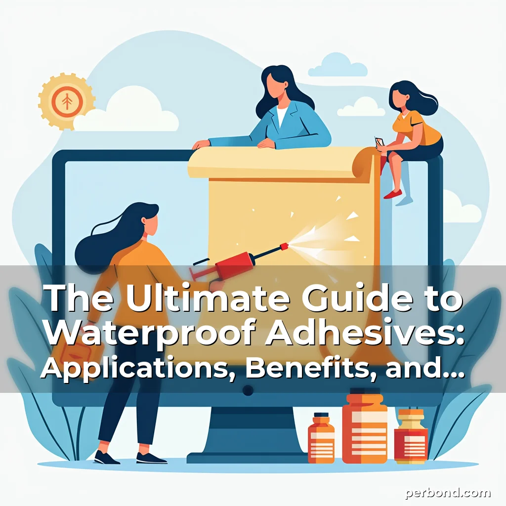 Read more about the article The Ultimate Guide to Waterproof Adhesives: Applications, Benefits, and Selection Tips