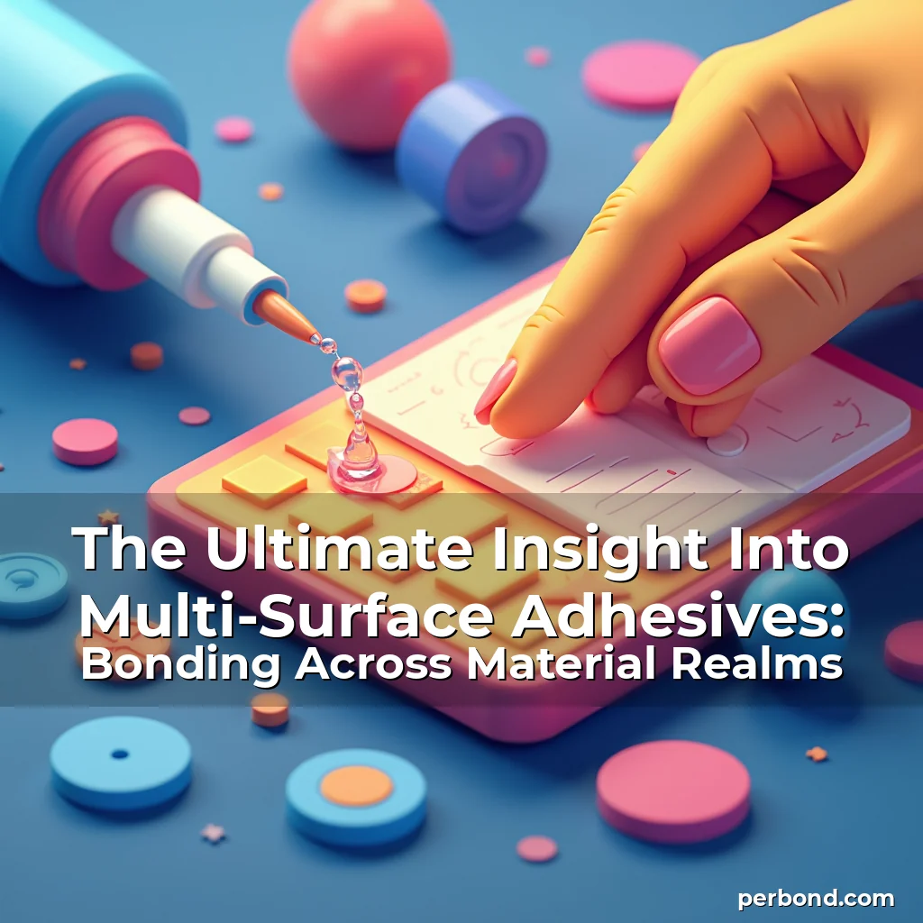 Read more about the article The Ultimate Insight Into Multi-Surface Adhesives: Bonding Across Material Realms